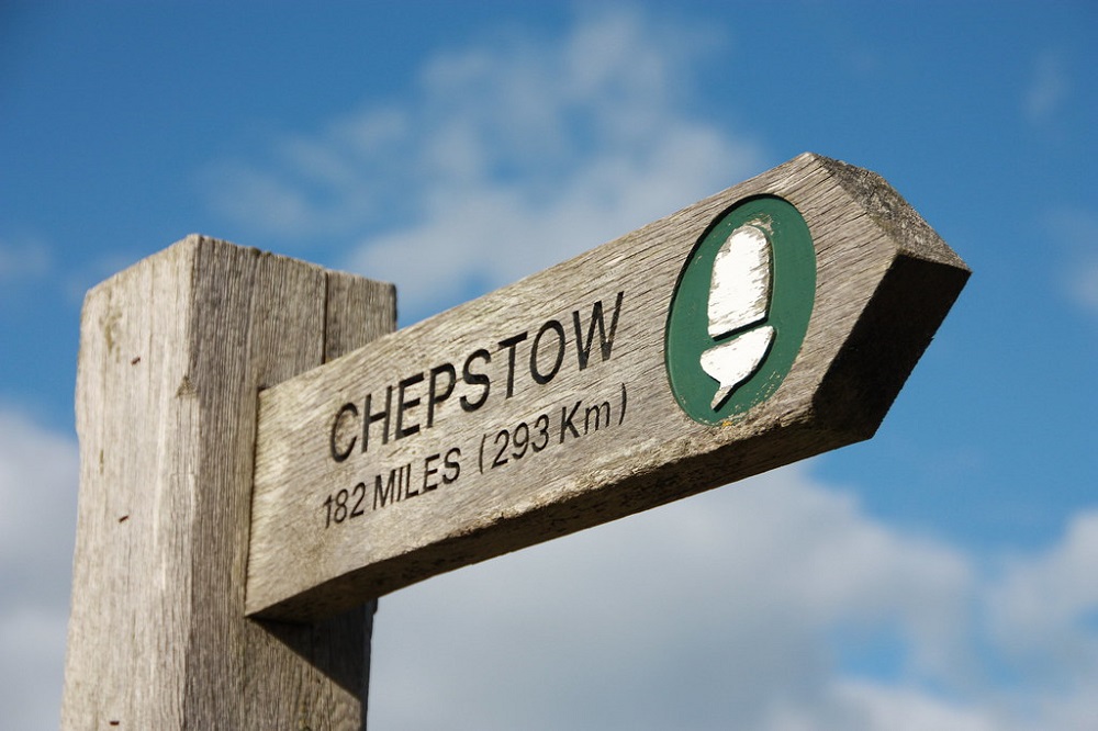 Gorffen taith Clawdd Offa Offa's Dyke