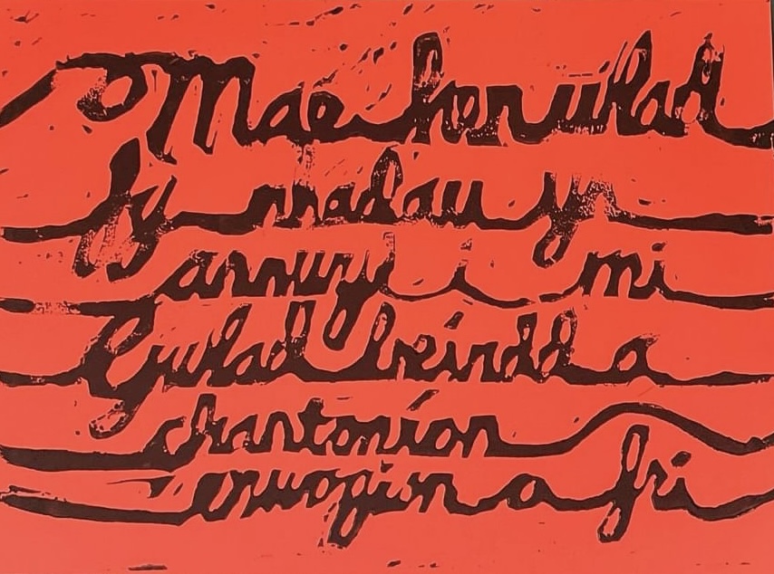 Mae hen wlad fy nhadau. Image: Hywel Edwards
