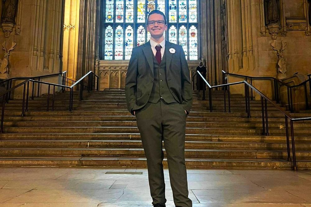 Daniel Edwards, Youth Parliament Member for Wrexham. Photo: Radar PR